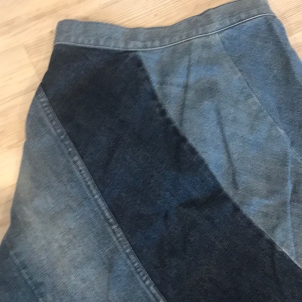 Free People denim maxi skirt - Picture 4 of 7